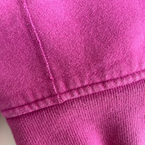 Lululemon Scuba Hoodie Short Style Pink Full Zip Size 4* - Picture 11 of 12